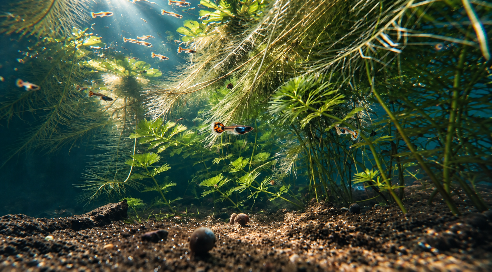 Aquarium and fish